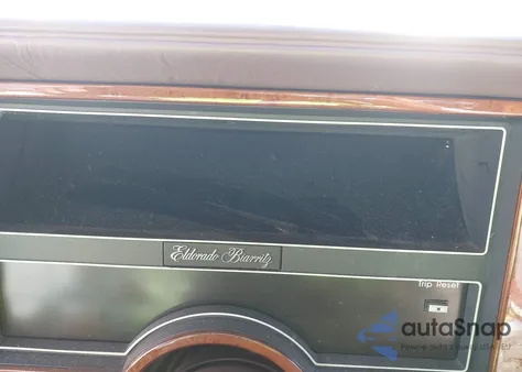 1989 Cadillac Eldorado z USA, uszkodzony, nr VIN 1G6EL1152KU614639